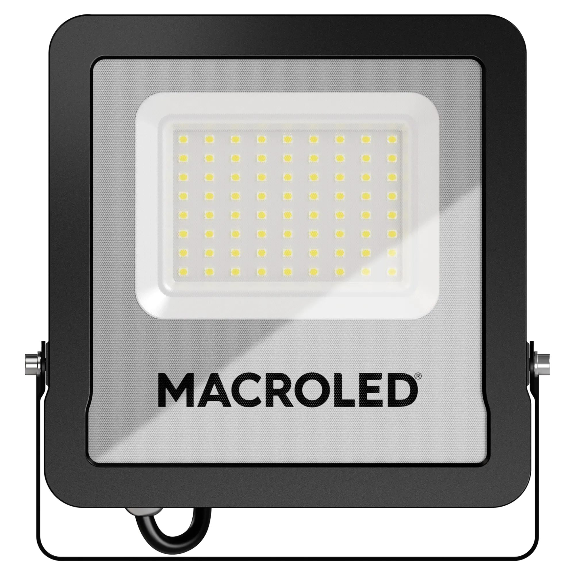 Reflector LED Macroled Pro 50W 3000K Luz Cálida IP66 IK08