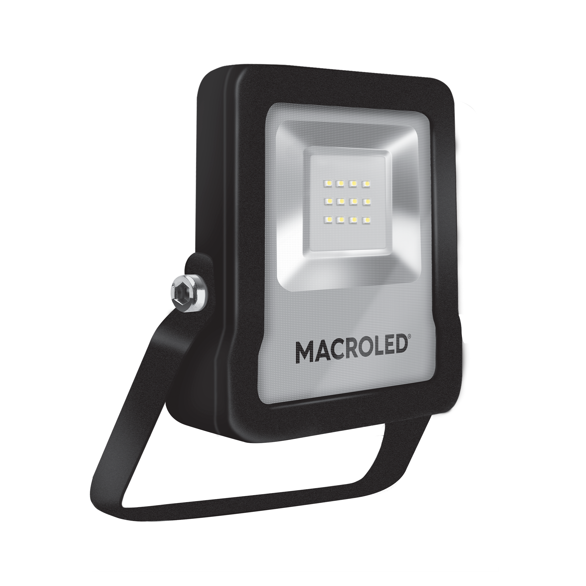Reflector LED Macroled Pro Black 30W 6500K Luz Fría IP65 IK08