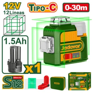 Nivelador laser jadever 12v – 2