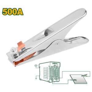 Pinza de Masa para Soldar Jadever 500A